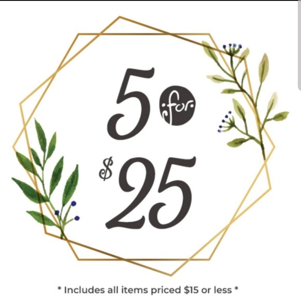 All items $15 or less